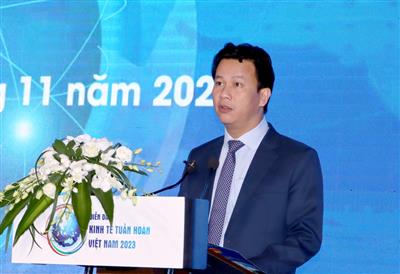 Bài phát biểu tại Diễn đàn Kinh tế tuần hoàn Việt Nam năm 2023 của Bộ trưởng Bộ Tài nguyên và Môi trường Đặng Quốc Khánh