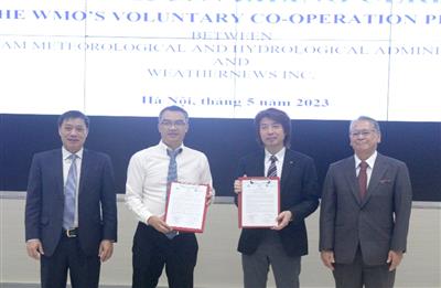 Tổng cục KTTV nhận bàn giao Radar Eagle