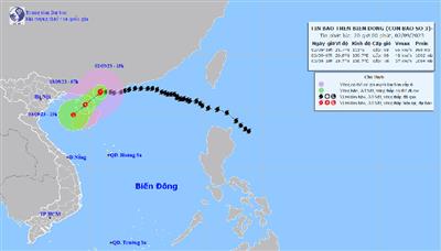 Bão Saola suy yếu nhanh, gây mưa cho ven biển miền Bắc