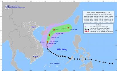 Bão số 9 chuyển hướng, Bắc Bộ rét buốt, Trung Bộ mưa to cục bộ