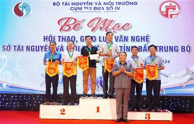 Bế mạc Hội thao ngành Tài nguyên và Môi trường 6 tỉnh Bắc Trung Bộ