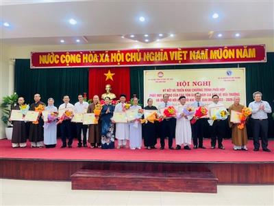 Bình Định: Các tôn giáo ký kết bảo vệ môi trường và ứng phó biến đổi khí hậu giai đoạn 2023-2026