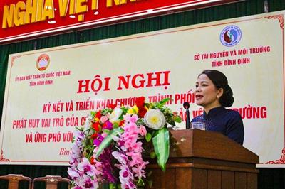 Bình Định: Hội nghị ký kết các tôn giáo tham gia bảo vệ môi trường và ứng phó với biến đổi khí hậu