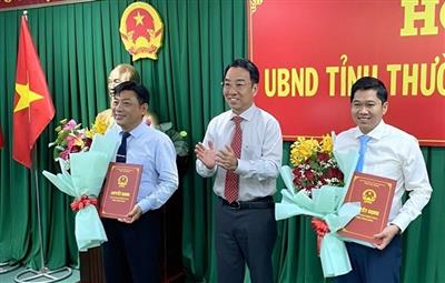 Bổ nhiệm Giám đốc Sở Tài nguyên và Môi trường tỉnh Vĩnh Long
