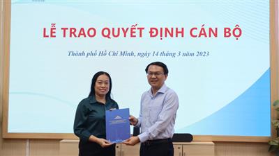 Bổ nhiệm Giám đốc Trung tâm Báo chí Thành phố Hồ Chí Minh