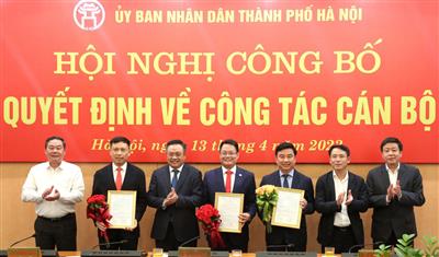 Bổ nhiệm ông Nguyễn Việt Hùng làm Giám đốc Sở Thông tin và Truyền thông Hà Nội