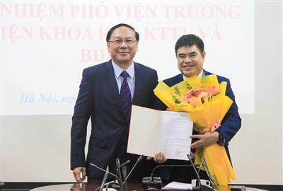 Bổ nhiệm Phó Viện trưởng Viện Khoa học Khí tượng Thủy văn và Biến đổi khí hậu