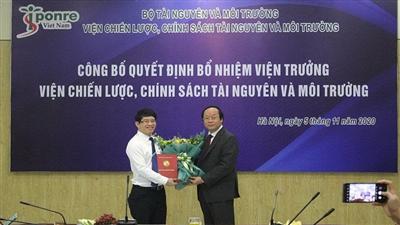 Bổ nhiệm Viện trưởng Viện Chiến lược, Chính sách tài nguyên và môi trường