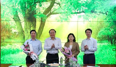 Bổ sung 2 Uỷ viên Ban Thường vụ Đảng uỷ Bộ TN&MT nhiệm kỳ 2020-2025