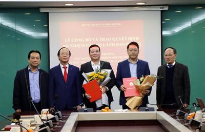 Bộ Tài nguyên và Môi trường bổ nhiệm 8 lãnh đạo cấp cục, vụ