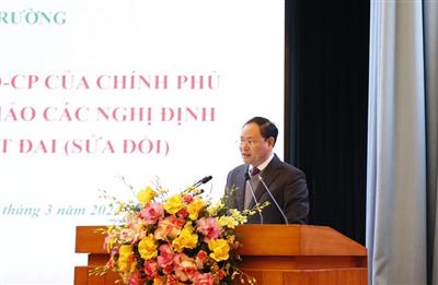 Bộ TN&MT: Triển khai Nghị định số 12/2024/NĐ-CP và lấy ý kiến góp ý dự thảo các Nghị định hướng dẫn thi hành Luật Đất đai 2024