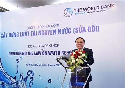 Bộ Tài nguyên và Môi trường khởi động xây dựng Luật Tài nguyên nước (sửa đổi)