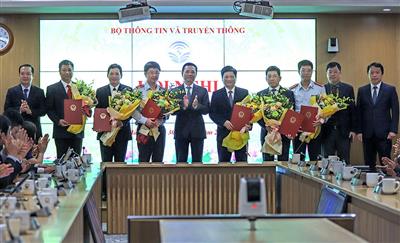 Bộ Thông tin và Truyền thông điều động, bổ nhiệm cán bộ tại 6 đơn vị