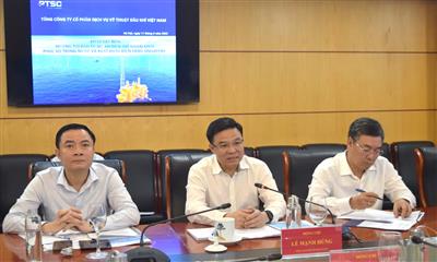 Bộ TN&MT làm việc với Tập đoàn Dầu khí Việt Nam về khảo sát biển để đầu tư dự án điện gió ngoài khơi