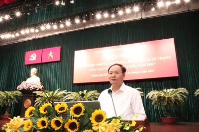 Bộ TN&MT phổ biến những điểm mới của Luật Đất đai 2024 tại TP.HCM