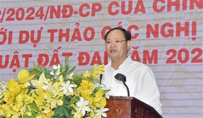 Bộ TN&MT tổ chức hội nghị triển khai Nghị định hướng dẫn thi hành Luật Đất đai năm 2024