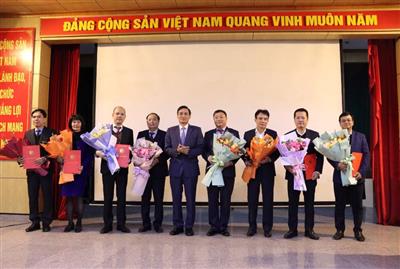 Bộ TN&MT trao Quyết định bổ nhiệm lãnh đạo Cục Địa chất Việt Nam và Cục Khoáng sản Việt Nam
