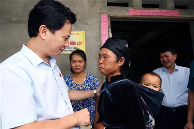 Bộ trưởng Đặng Quốc Khánh cùng Đoàn ĐBQH tỉnh Hà Giang tiếp xúc cử tri sau Kỳ họp thứ Năm, Quốc hội khoá XV