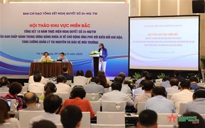 Các cấp ủy, chính quyền và người dân đã tích cực ứng phó với biến đổi khí hậu, quản lý tài nguyên, bảo vệ môi trường