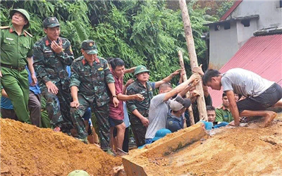 Các tỉnh miền núi phía Bắc ứng phó mưa lũ, sạt lở đất