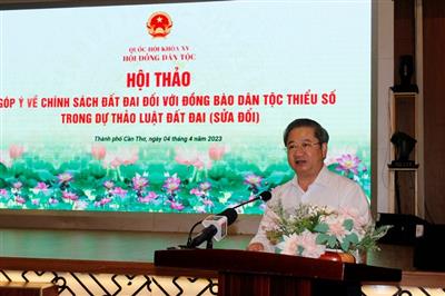 Cần có mục riêng về chính sách đất đai với đồng bào dân tộc thiểu số