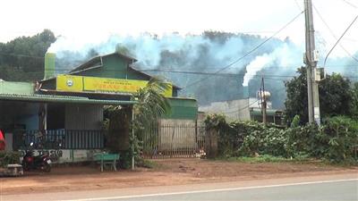 Cần xử lý dứt điểm các lò sấy cà-phê gây ô nhiễm môi trường ở Đắk Nông
