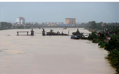 Cảnh báo lũ trên các sông từ Quảng Trị đến Ninh Thuận
