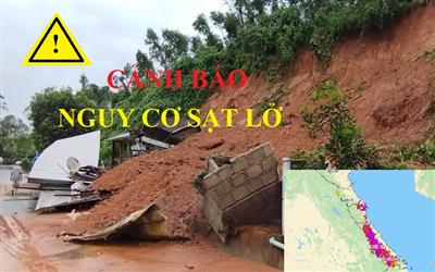 Cảnh báo nguy cơ lũ quét, sạt lở đất tại các tỉnh miền Trung