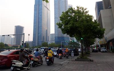 Chất lượng không khí Hà Nội đang ở mức kém và xấu