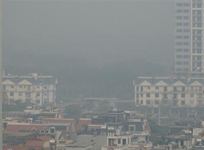 Chỉ số ô nhiễm bụi mịn của Hà Nội cao nhất cả nước