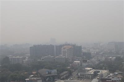 Chiang Mai ô nhiễm nặng, người dân được khuyên làm việc từ xa