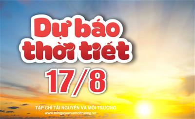 Thời tiết ngày 17/8: Hà Nội ngày nắng, chiều có mưa rào