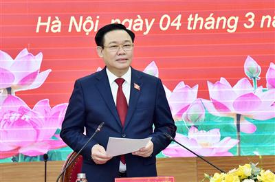 Chủ tịch Quốc hội Vương Đình Huệ chủ trì Tọa đàm góp ý dự thảo Luật Đất đai (sửa đổi)