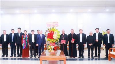 Chủ tịch Ủy ban Trung ương Mặt trận Tổ quốc Việt Nam chúc mừng Giáng sinh năm 2022