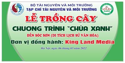 Chương trình Chùa xanh trồng cây tại đền Sóc Sơn, Hà Nội