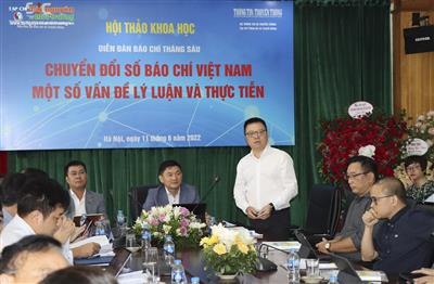 Chuyển đổi số báo chí Việt Nam - Những vấn đề lý luận và thực tiễn