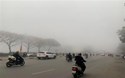 Chuyên gia nói gì về hiện tượng sương mù tại Hà Nội sáng 2-2?
