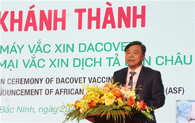 Công bố lưu hành thương mại vacxin dịch tả lợn Châu Phi Dacovac - ASF2