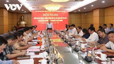 Công bố quyết định kiểm tra về phòng, chống tham nhũng tại Bộ Tài nguyên & Môi trường