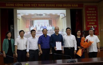 Công bố quyết định thành lập Công đoàn cơ sở Cục Khoáng sản Việt Nam