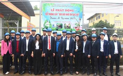 Công ty Gang thép Cao Bằng: Hưởng ứng “Tết trồng cây đời đời nhớ ơn Bác Hồ”
