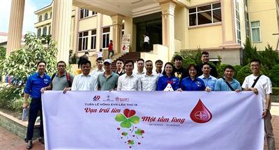 Công ty Nhiệt điện Thái Bình: Hưởng ứng Tuần lễ hồng EVN lần thứ IX