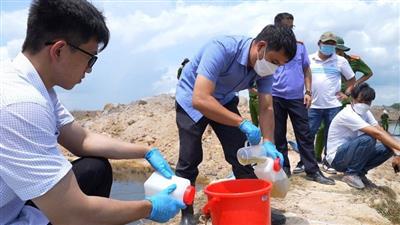 Công ty TNHH KBec Vina lại có biểu hiện xả trộm nước thải ra môi trường