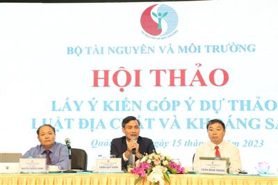 Cục Khoáng sản Việt Nam hoàn thành nhiều nhiệm vụ quan trọng