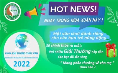 Cuộc thi "Nâng cao hiểu biết về Khí tượng thủy văn"