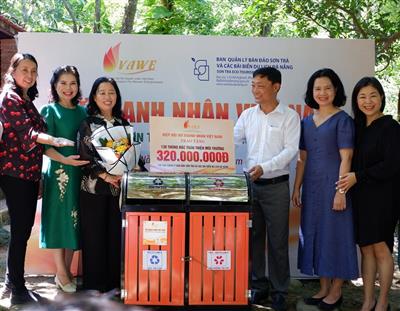 Đà Nẵng: 130 thùng rác thân thiện sẽ được bố trí trên bán đảo Sơn Trà