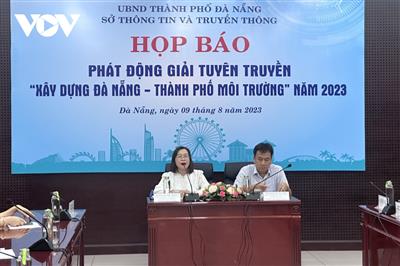 Đà Nẵng phát động Giải tuyên truyền 'Xây dựng Đà Nẵng - Thành phố môi trường' năm 2023