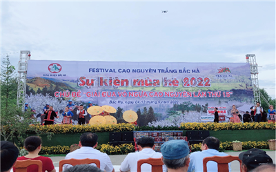 Đặc sắc Lễ hội Festival Cao nguyên trắng Bắc Hà mùa hè năm 2022
