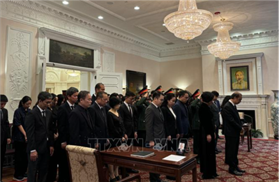 Đại sứ quán Việt Nam tại các nước mở sổ tang, tổ chức lễ viếng Tổng Bí thư Nguyễn Phú Trọng