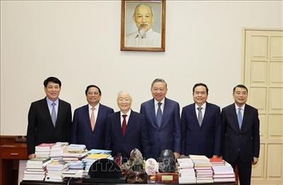 Đại tướng Tô Lâm và đồng chí Trần Thanh Mẫn được Trung ương giới thiệu để bầu làm Chủ tịch nước, Chủ tịch Quốc hội